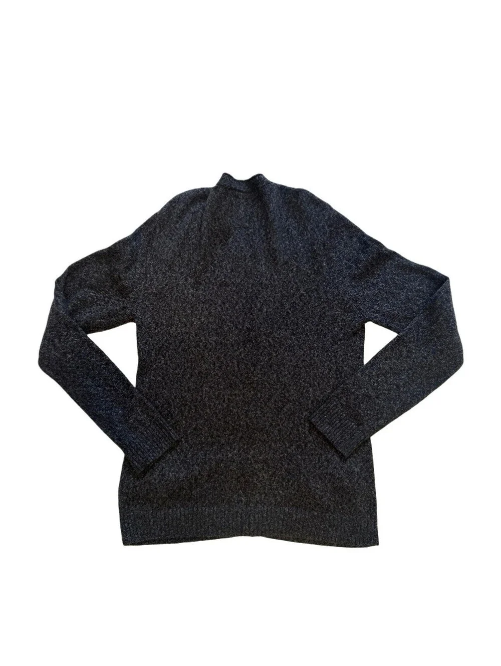 Abercrombie & Fitch Gray Button Cardigan Sweater Men’s Size L Soft Knit Casual